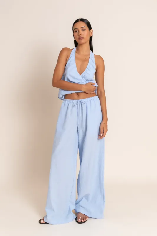 LOLA PANT - SKY sold by Elce Swim