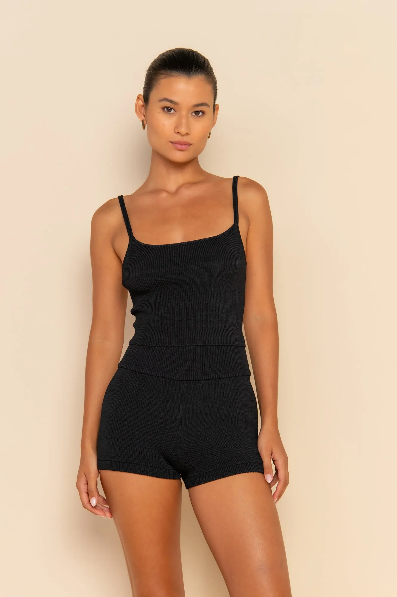 SOL KNIT SHORT - BLACK sold by Elce Swim product image thumbnail 4
