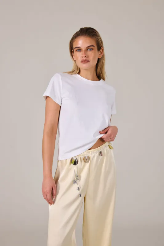 CIELA TEE - PEARL made by Elce Swim