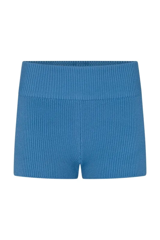 ESSENTIAL KNIT SHORT  - BLEUE made by Elce Swim