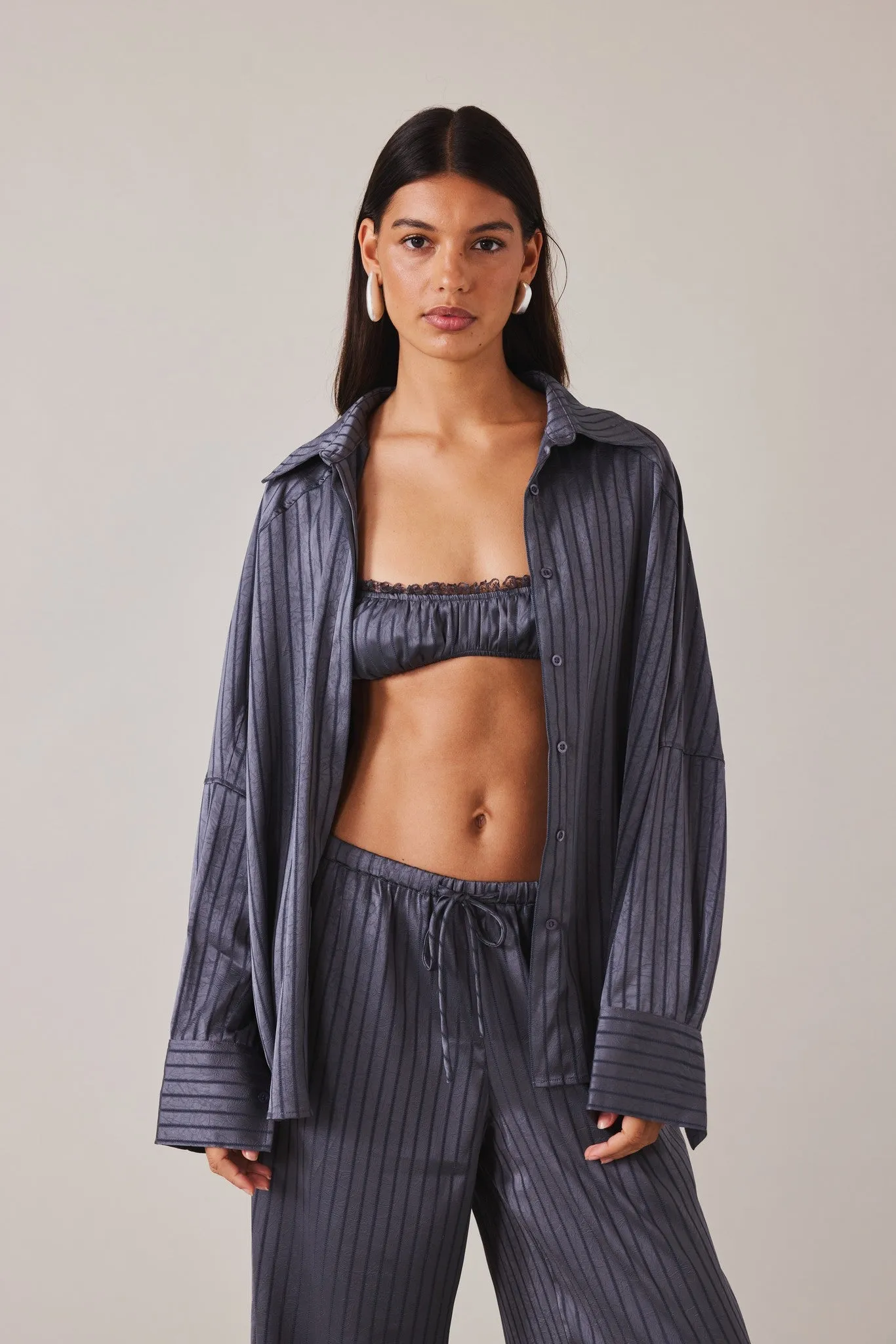 IVY SHIRT - INK STRIPE sold by Elce Swim product image thumbnail 3