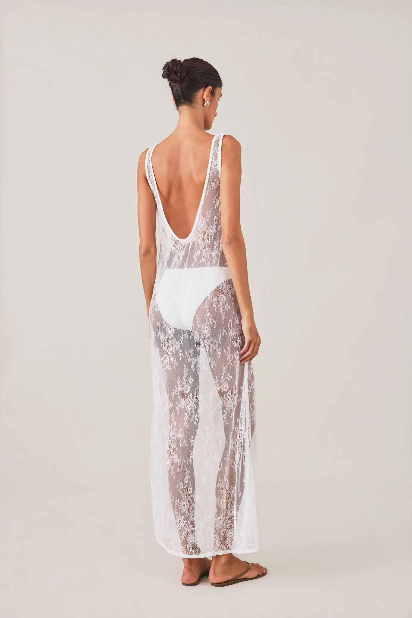 KYOKO MAXI DRESS - BIANCA sold by Elce Swim product image thumbnail 2