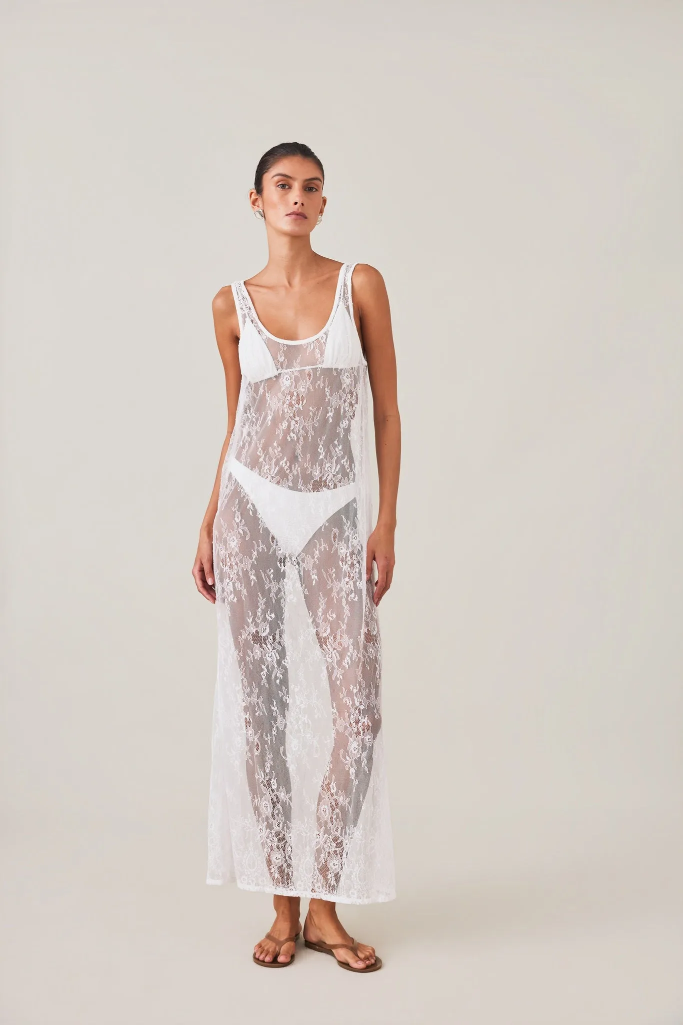 KYOKO MAXI DRESS - BIANCA sold by Elce Swim