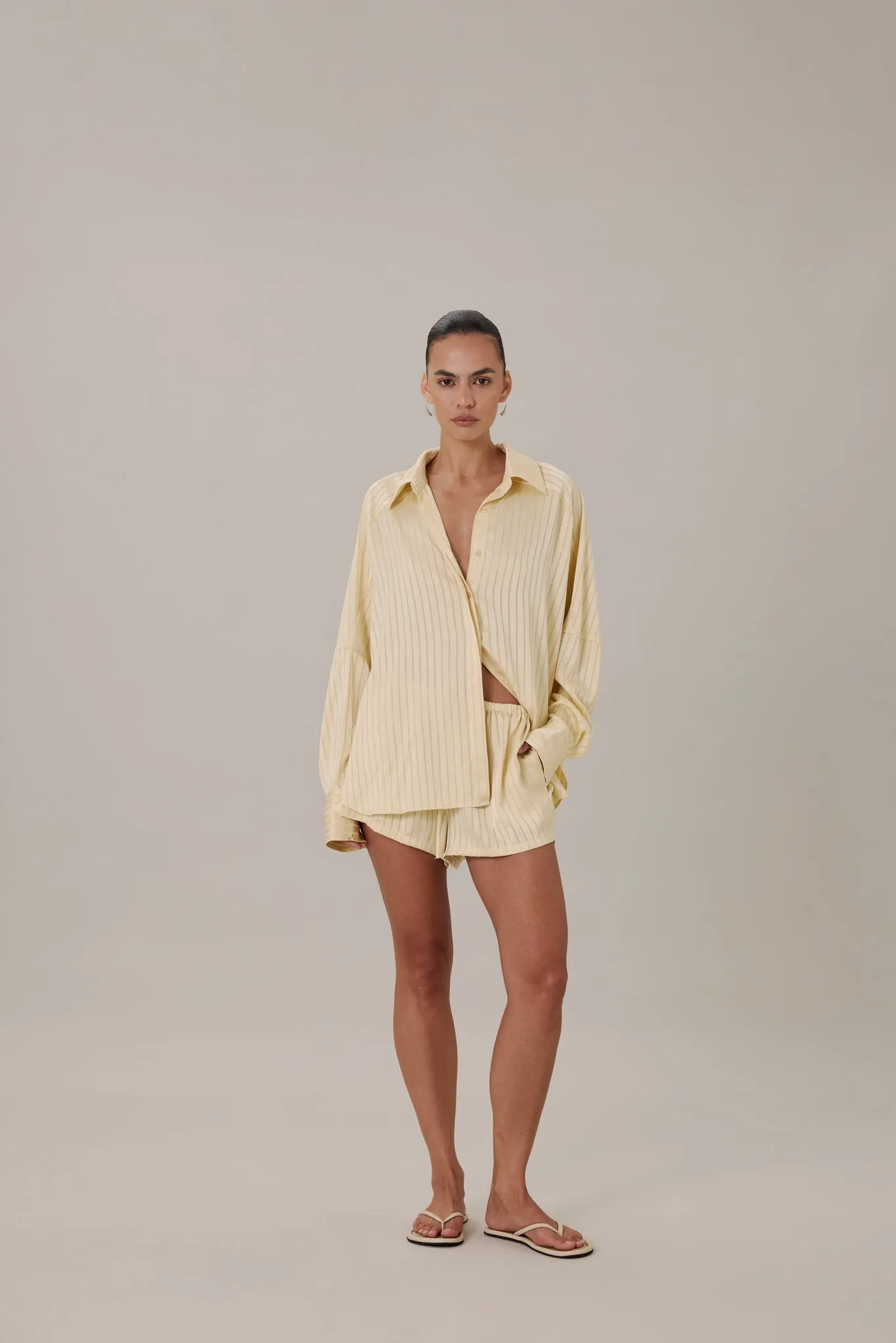 AMELIE SHIRT - LIMONCELLO sold by Elce Swim product image thumbnail 3
