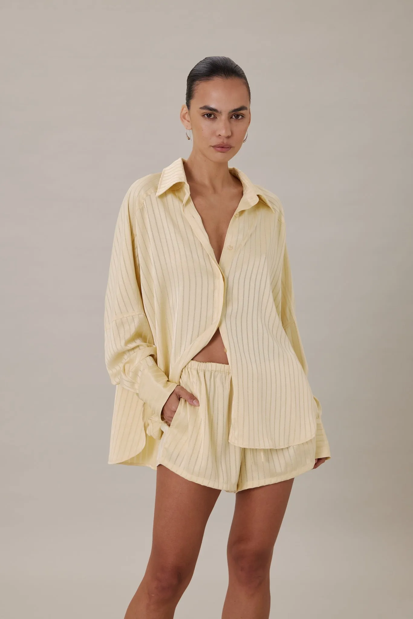 AMELIE SHIRT - LIMONCELLO sold by Elce Swim product image thumbnail 4
