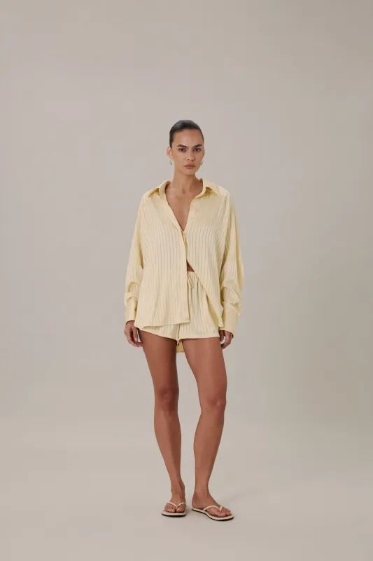 AMELIE SHIRT - LIMONCELLO made by Elce Swim