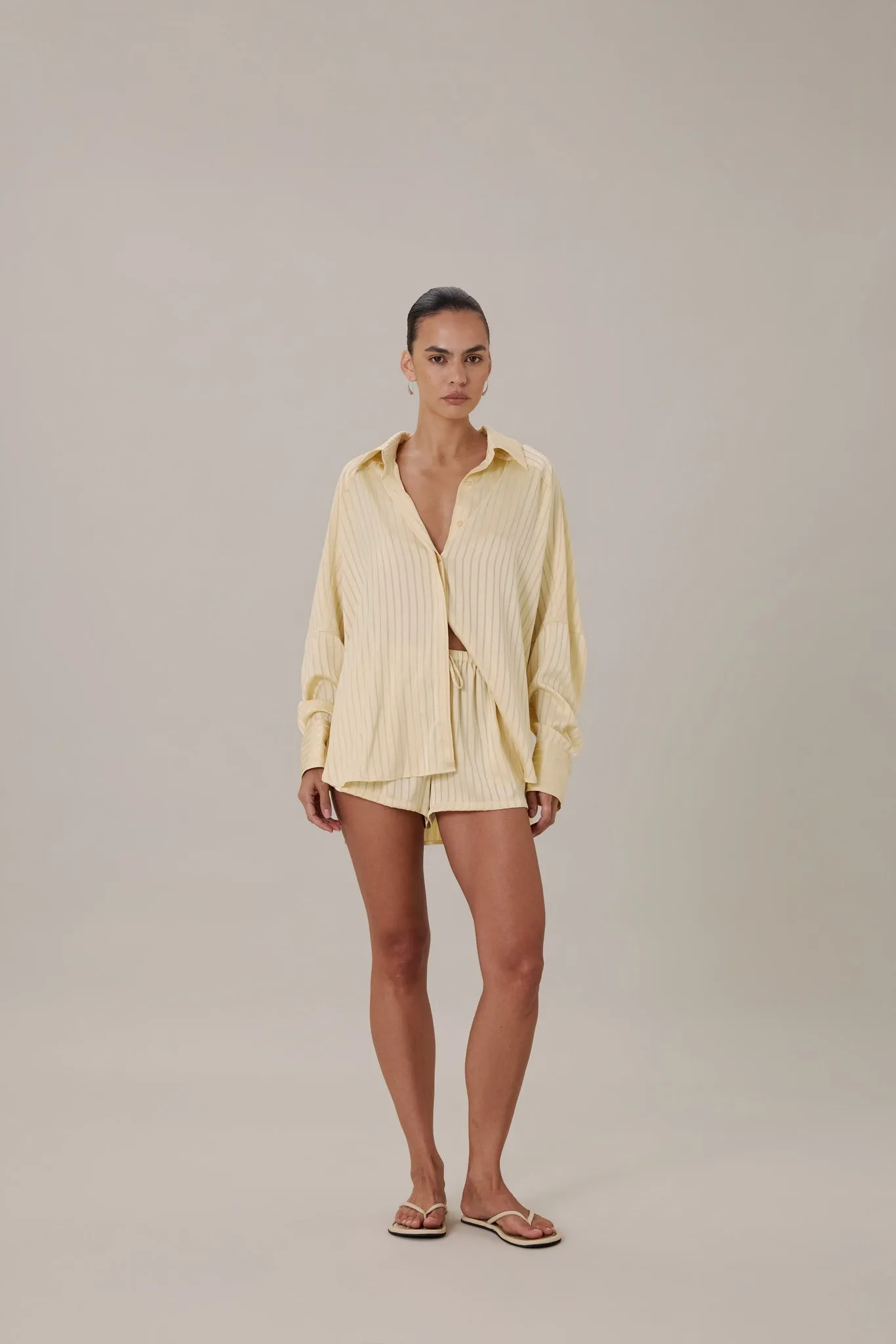 AMELIE SHIRT - LIMONCELLO sold by Elce Swim
