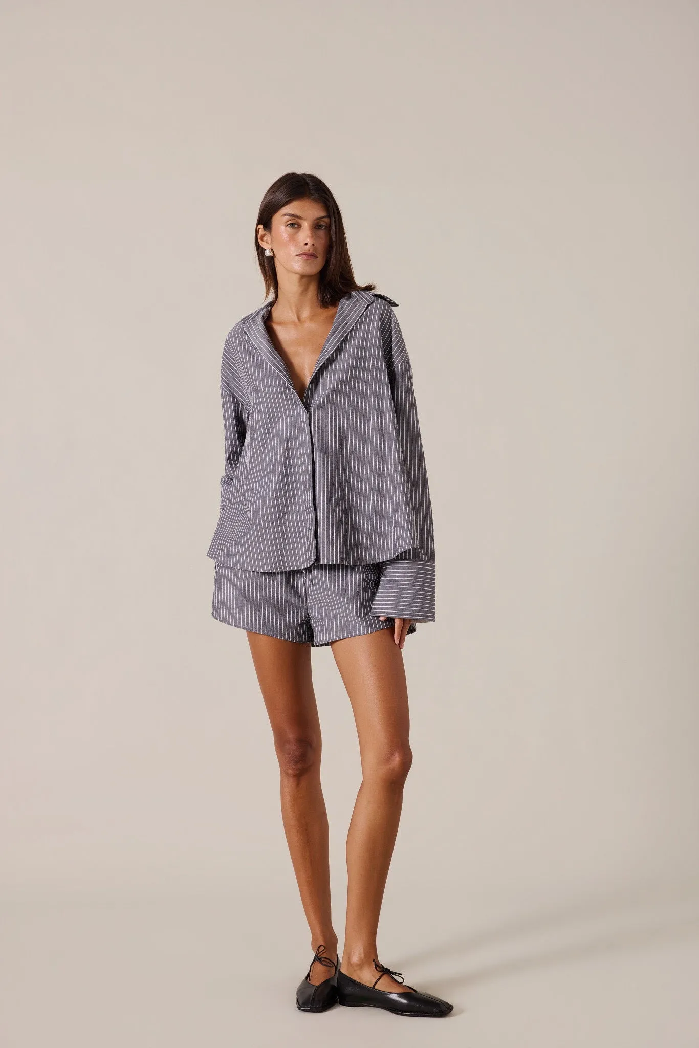 ISLA SHIRT - GRAPHITE sold by Elce Swim product image thumbnail 3
