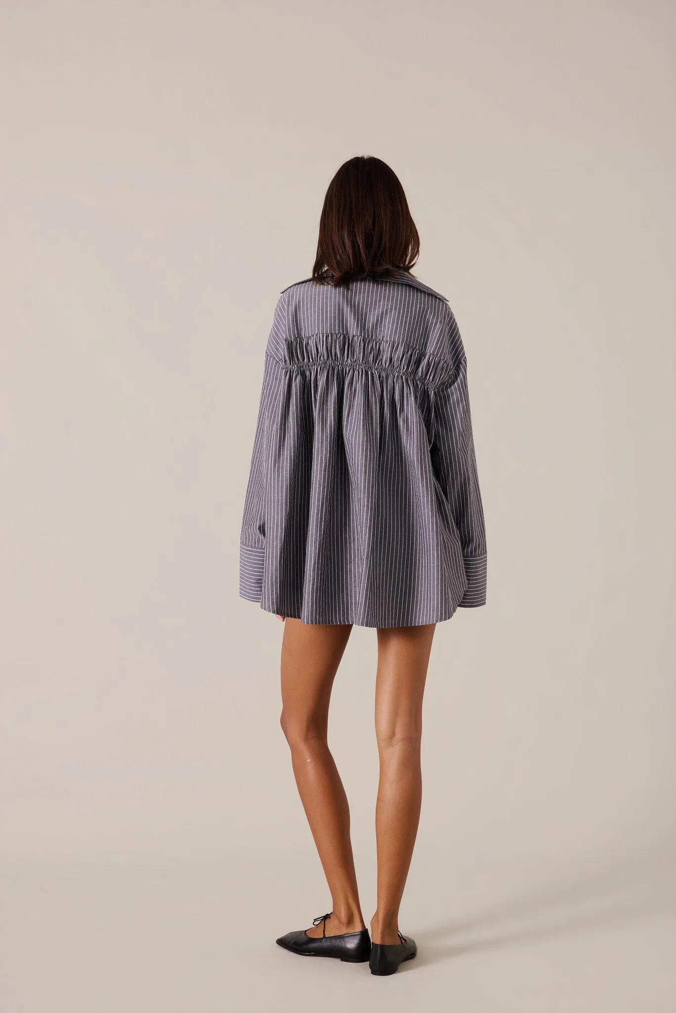 ISLA SHIRT - GRAPHITE sold by Elce Swim product image thumbnail 5