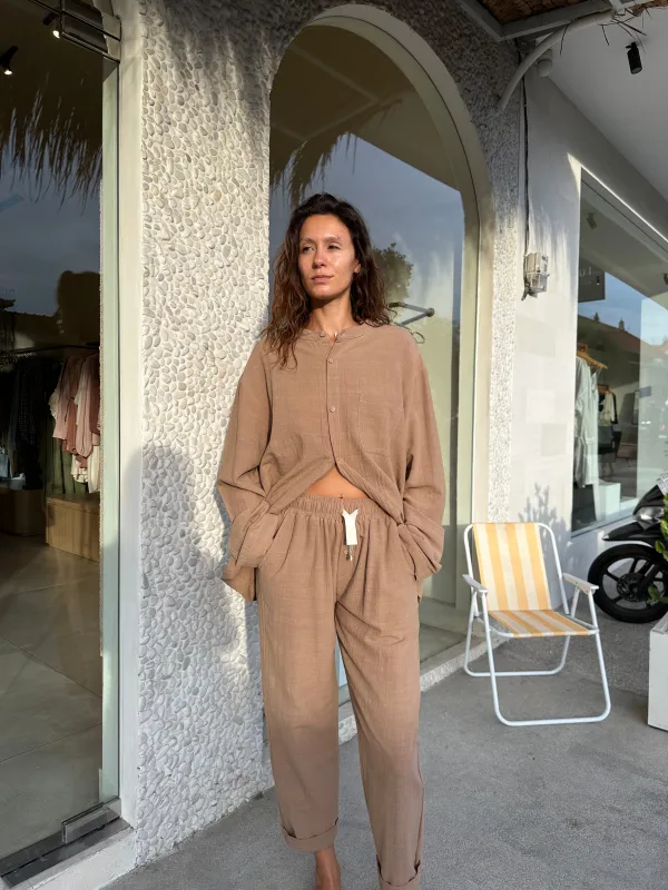 Unisex Pants Choco sold by Country Textile