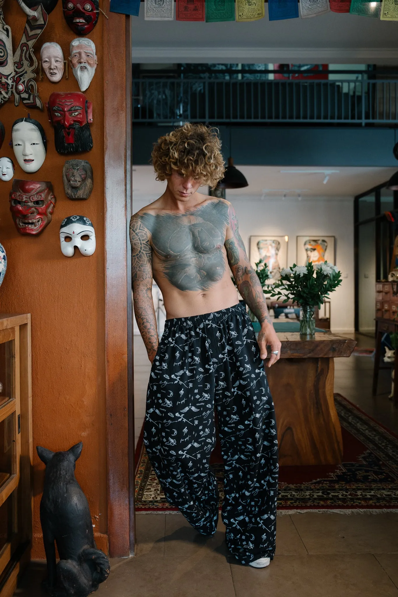 Tattoo Extralong Culottes sold by Country Textile product image thumbnail 2