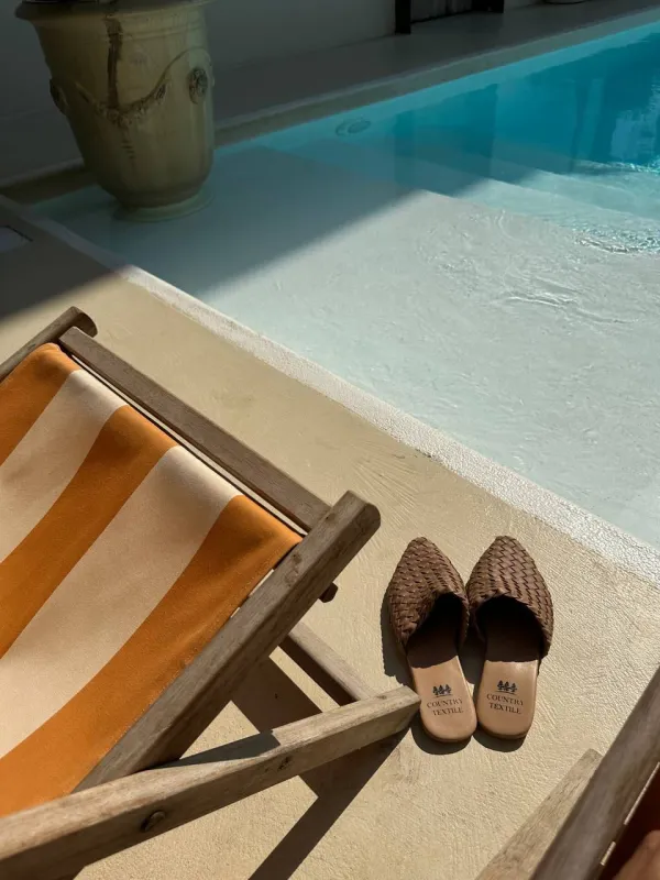 Mules sold by Country Textile