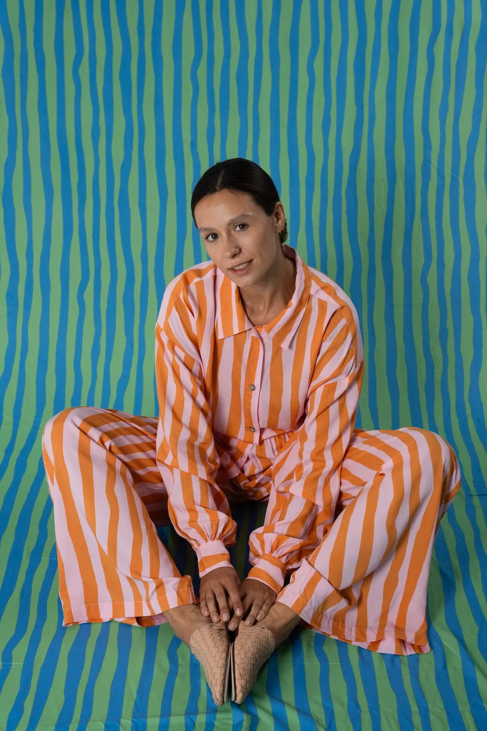 Dopamine Set (shirt+culottes) sold by Country Textile product image thumbnail 2
