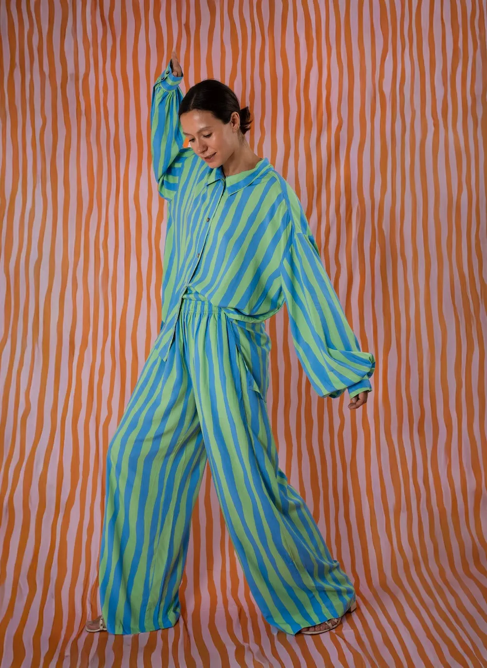 Dopamine Set (shirt+culottes) sold by Country Textile product image thumbnail 3