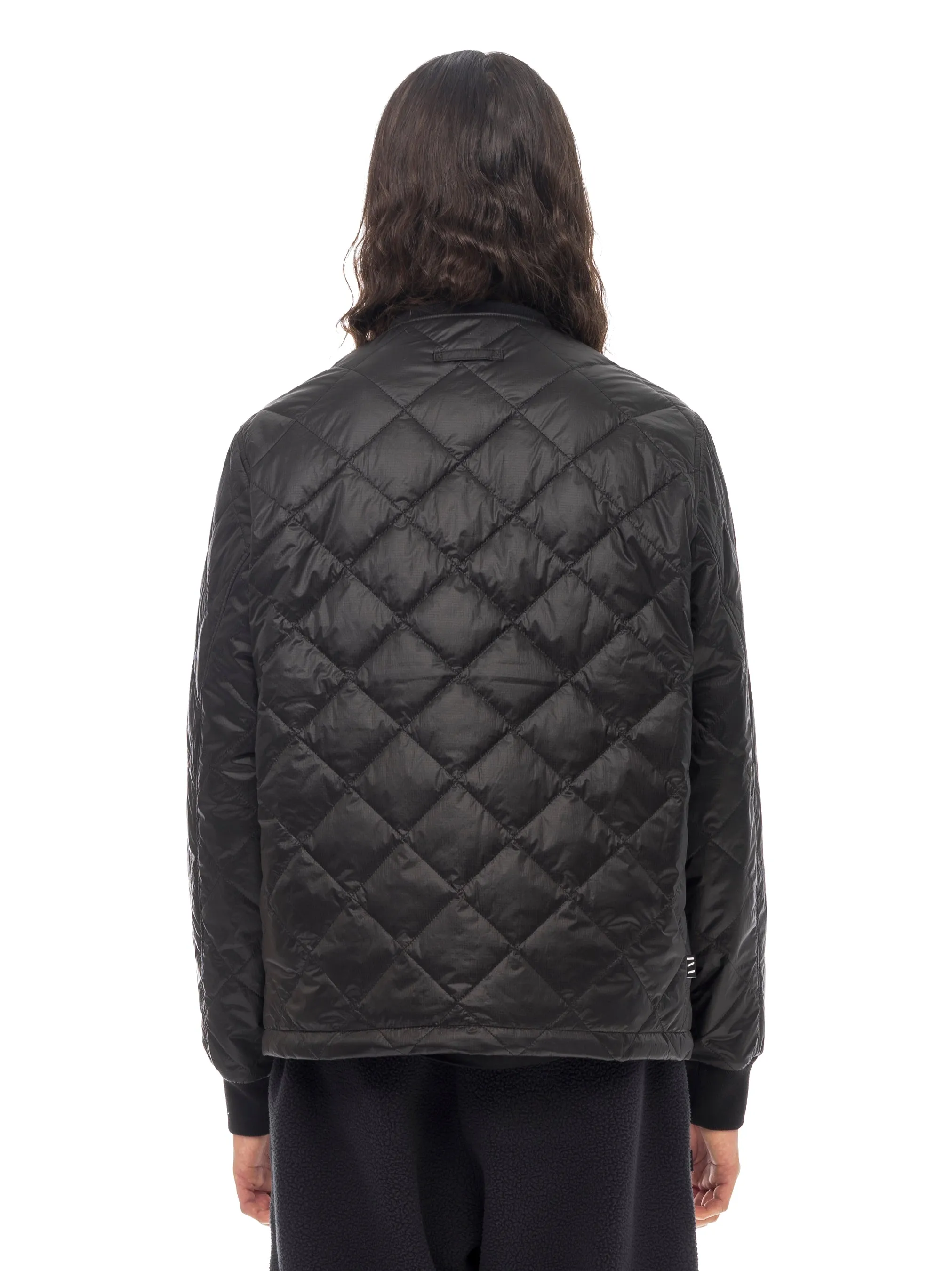 Light Quilted Bomber - Black sold by The Very Warm product image thumbnail 5
