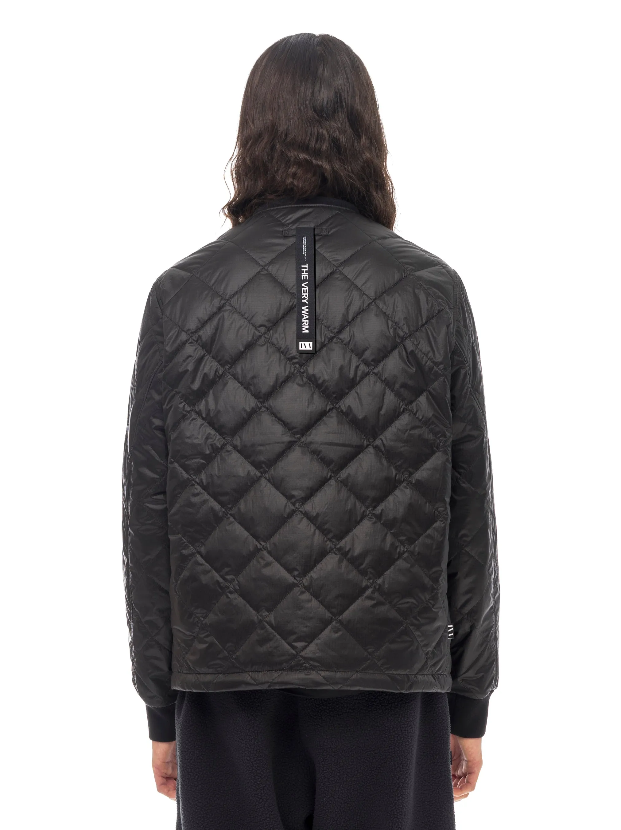 Light Quilted Bomber - Black sold by The Very Warm product image thumbnail 4