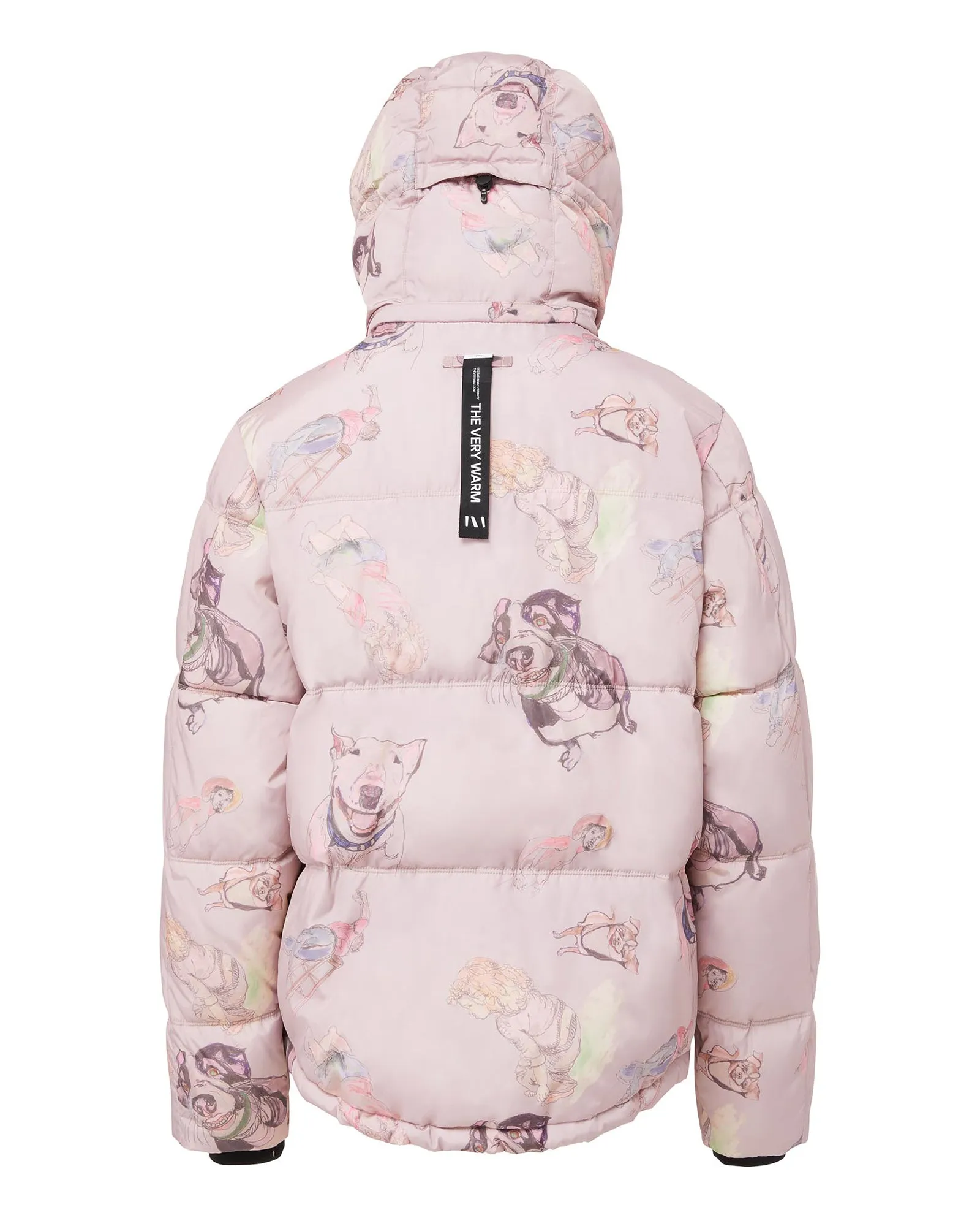 Hooded Puffer - Yuri Pink sold by The Very Warm product image thumbnail 3