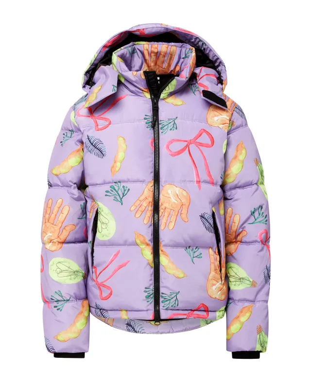 Hooded Puffer - Squid Purple sold by The Very Warm