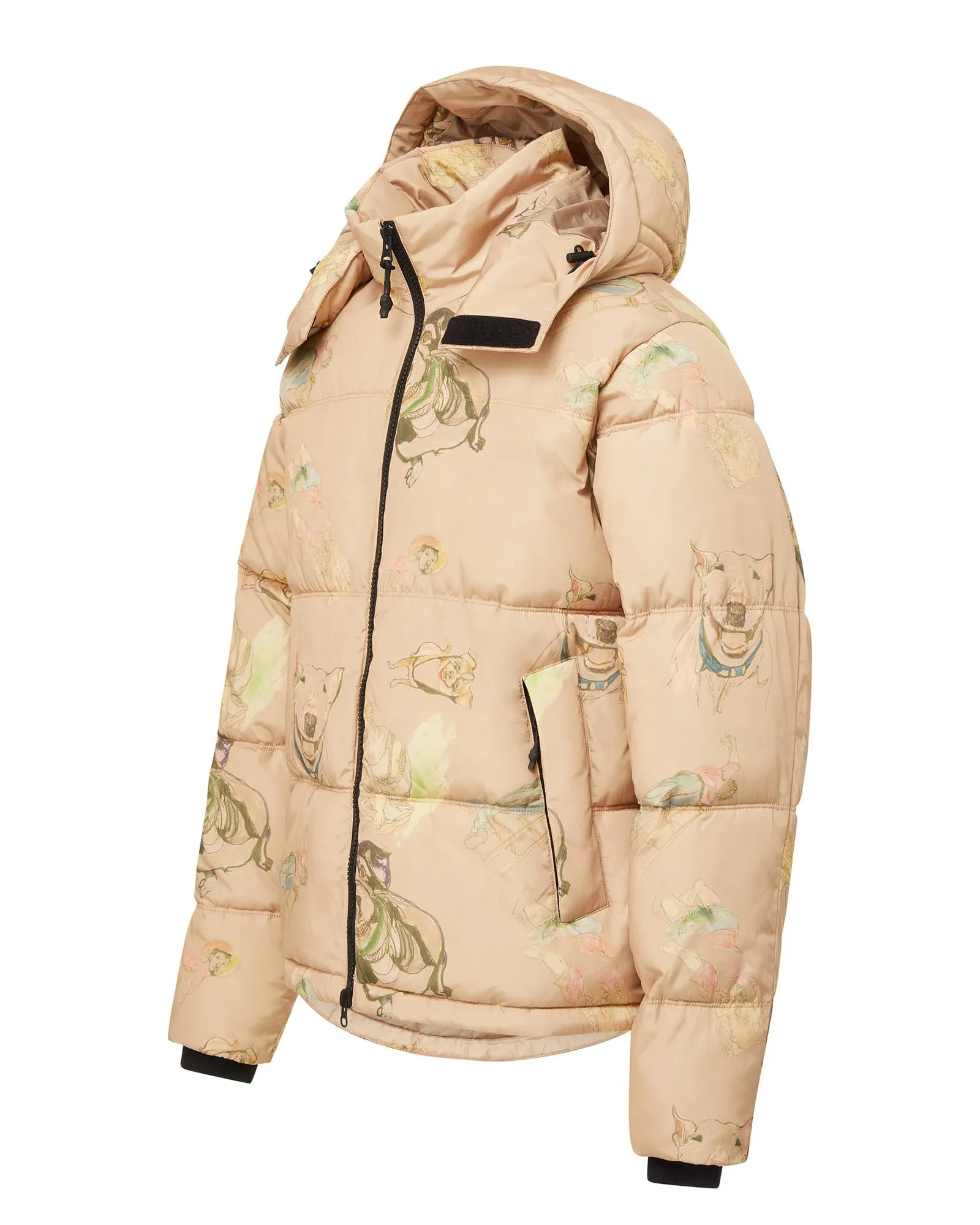 Hooded Puffer - Yuri Taupe sold by The Very Warm product image thumbnail 2