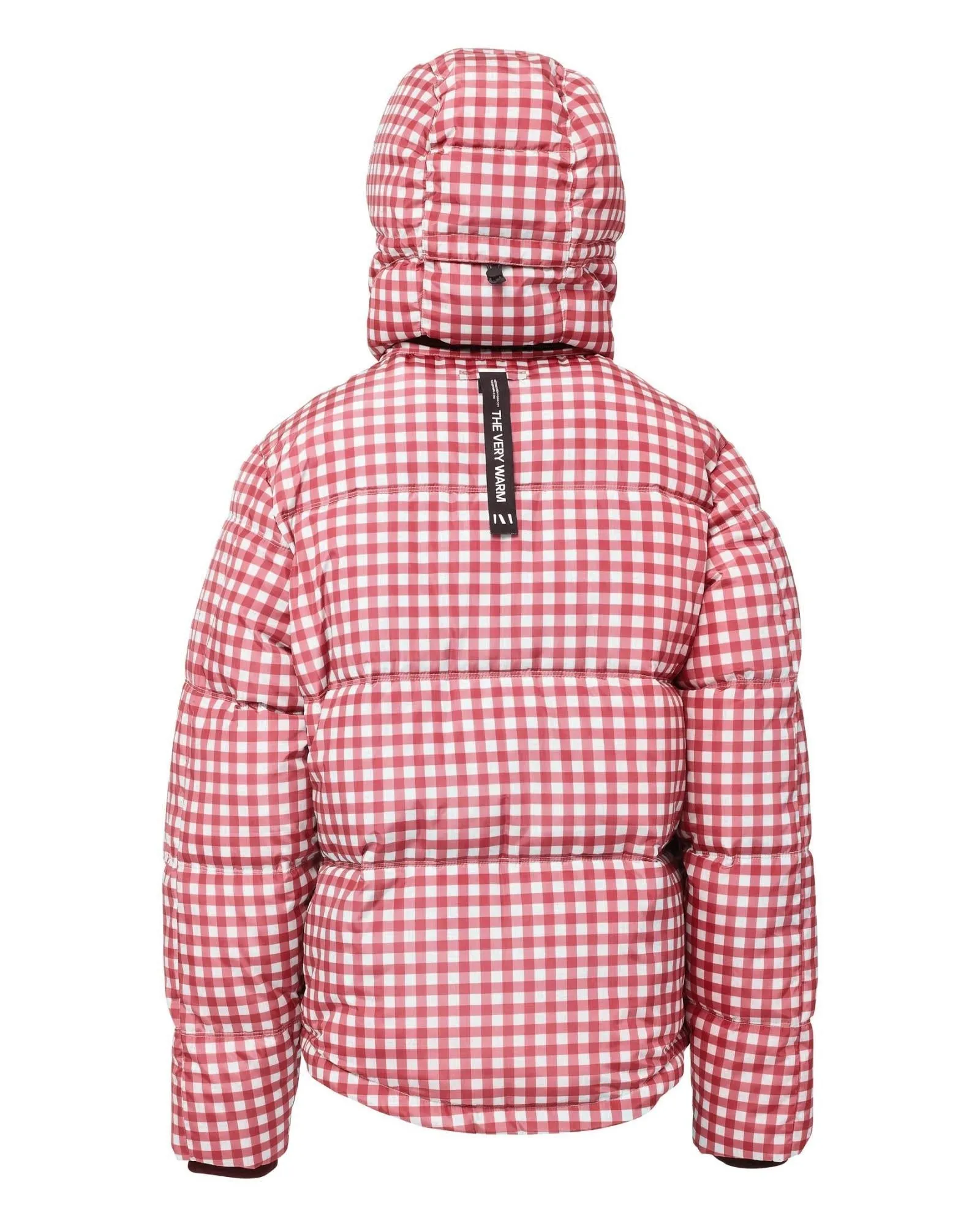 Hooded Puffer - Red Check sold by The Very Warm product image thumbnail 5
