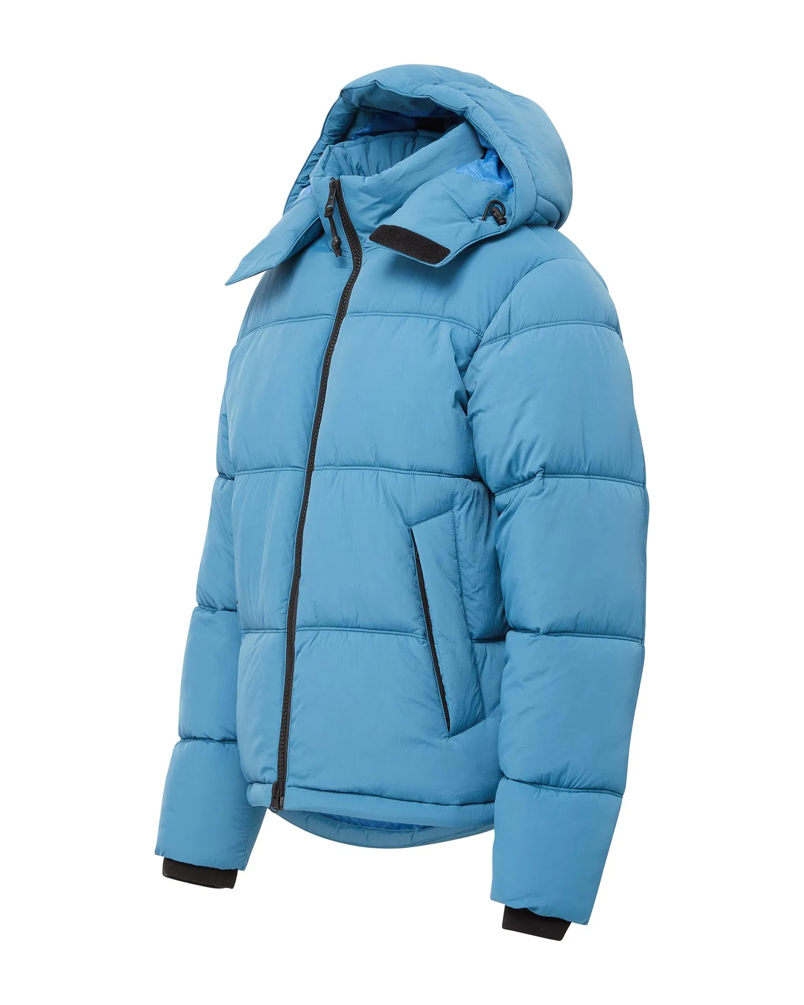 Hooded Puffer - Blue Steel sold by The Very Warm product image thumbnail 4