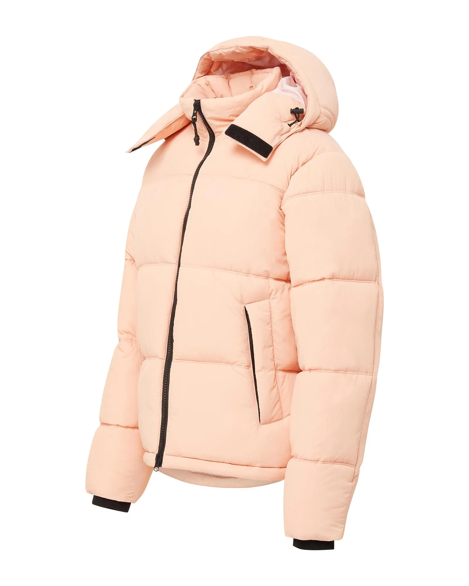Hooded Puffer - Coral Pink sold by The Very Warm product image thumbnail 2