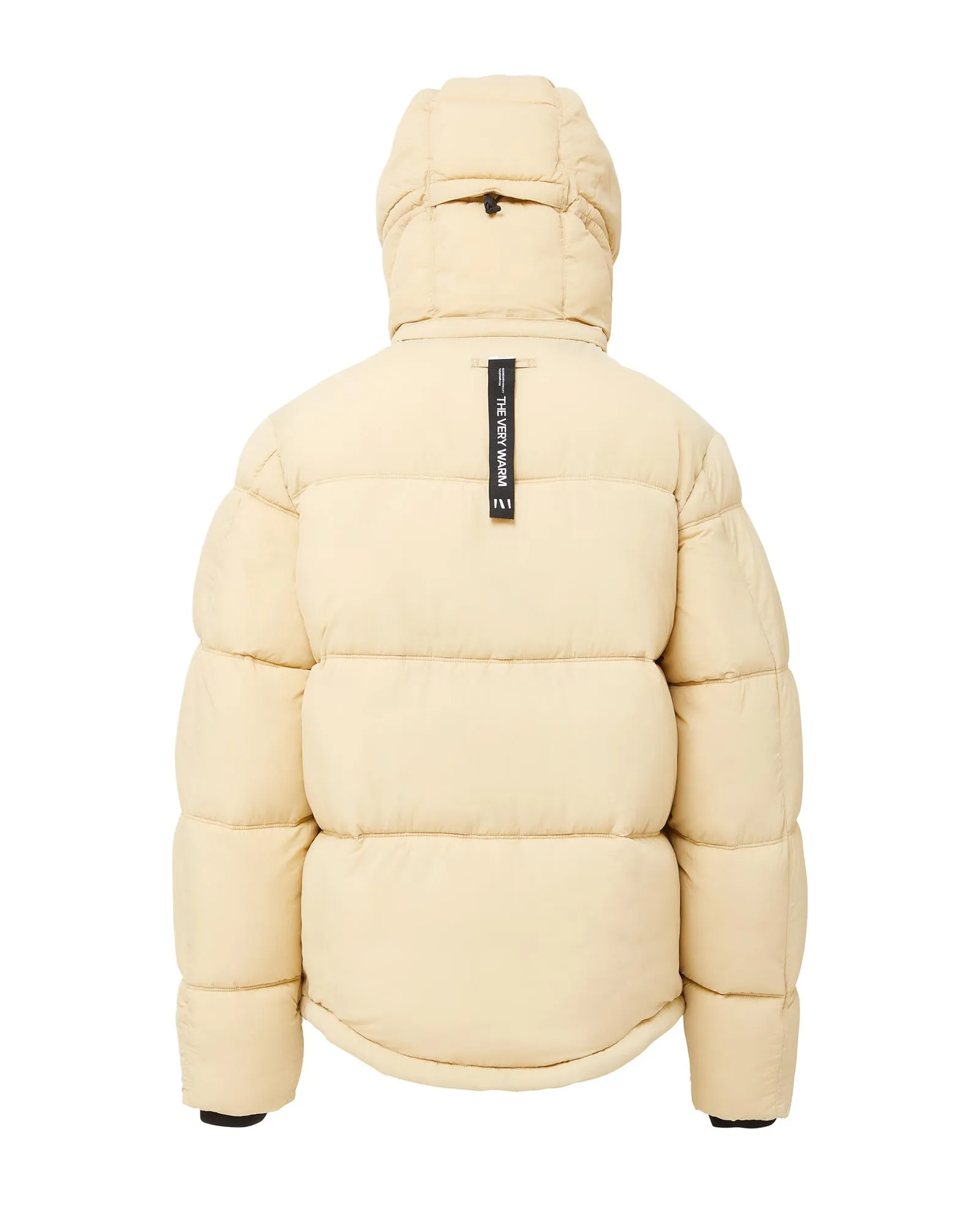 Hooded Puffer - Cream sold by The Very Warm product image thumbnail 5