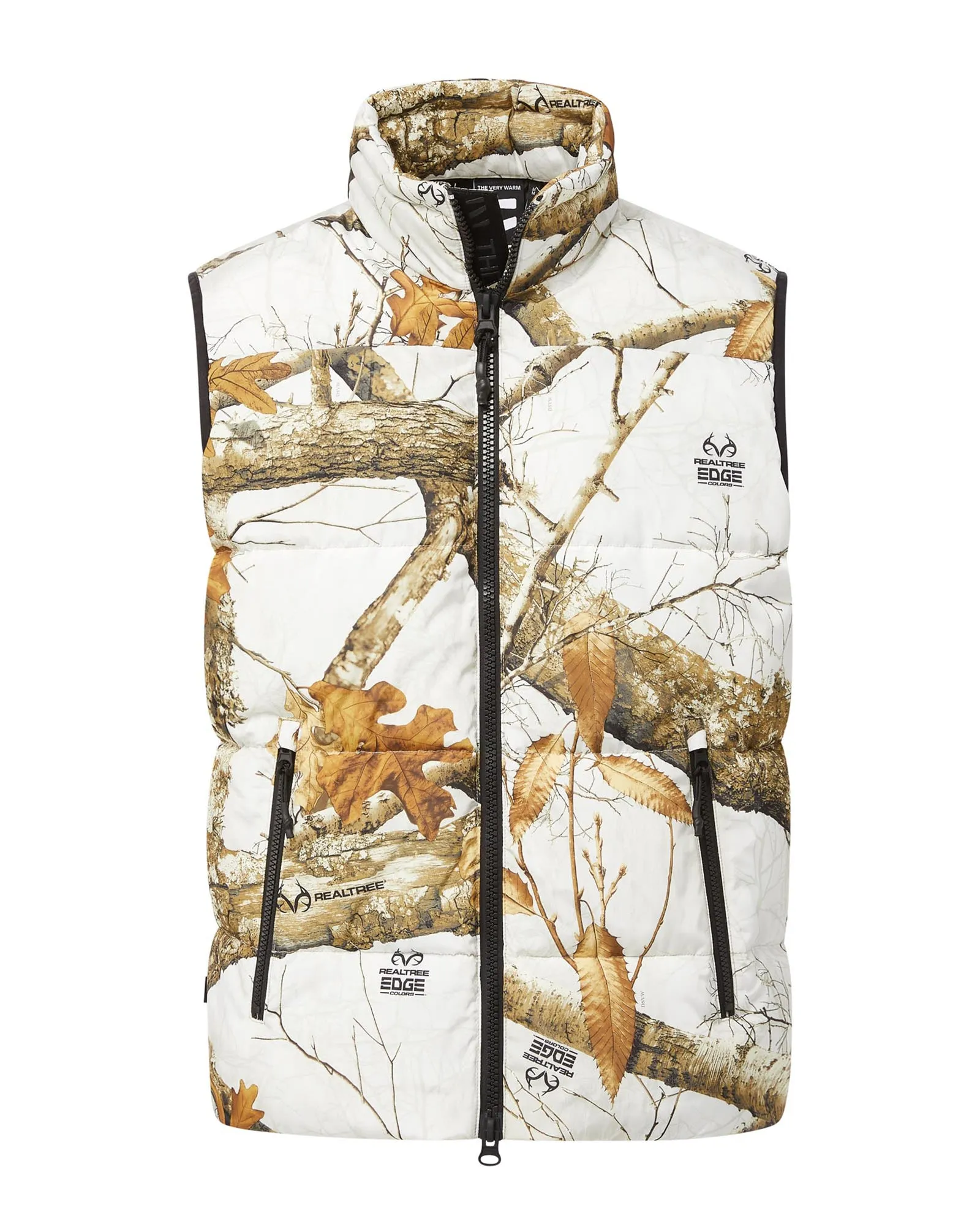 Realtree EDGE® Puffer Vest - Snow Camo sold by The Very Warm