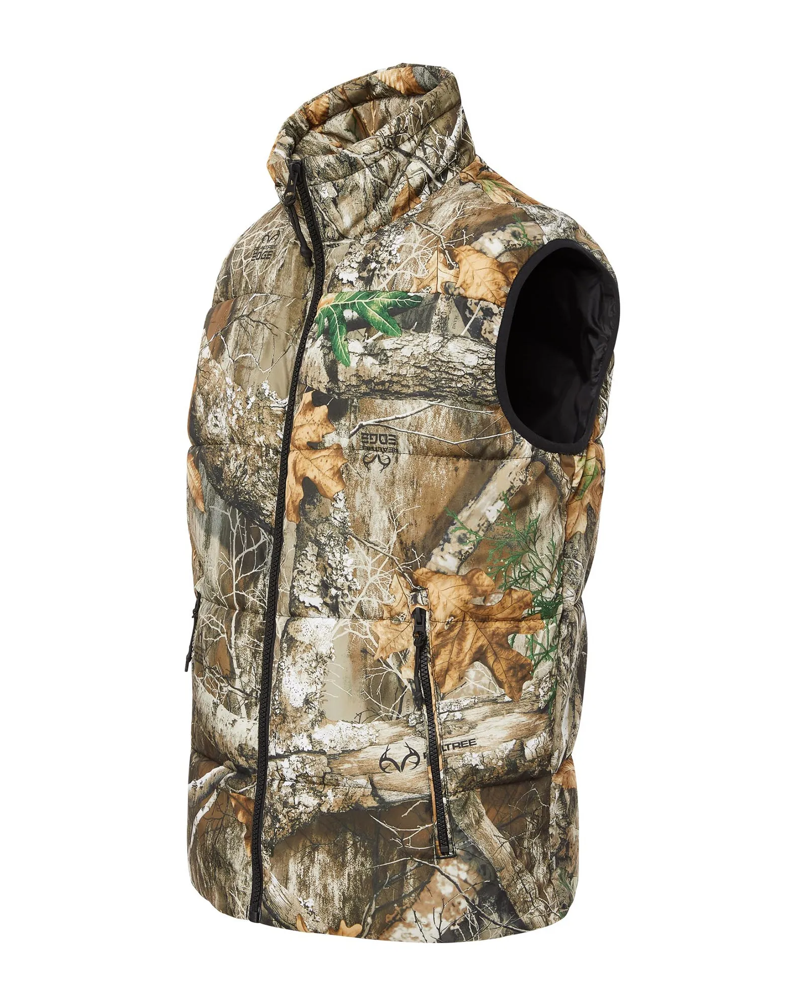 Realtree EDGE® Puffer Vest - Original Camo sold by The Very Warm product image thumbnail 4