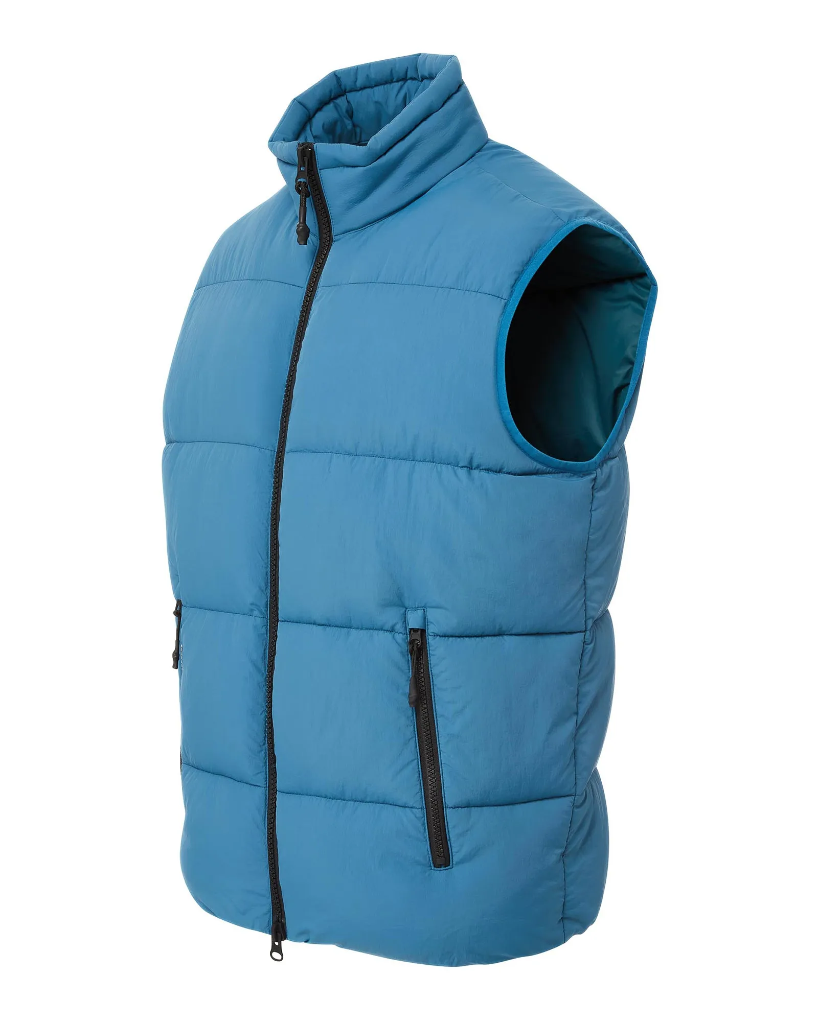 Puffer Vest - Blue Steel sold by The Very Warm product image thumbnail 2