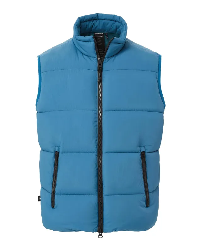 Puffer Vest - Blue Steel sold by The Very Warm