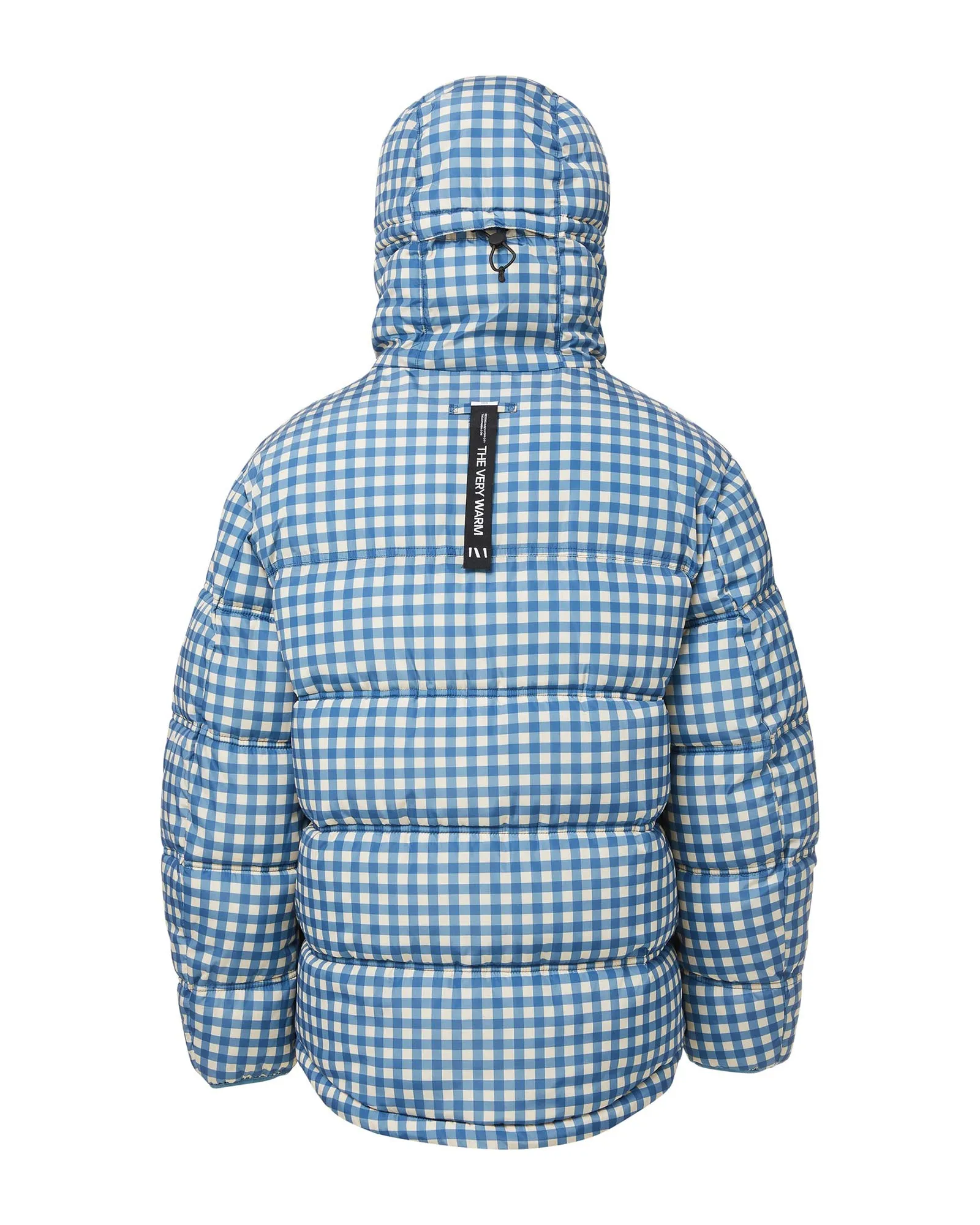 Anorak Puffer - Blue Check sold by The Very Warm product image thumbnail 3