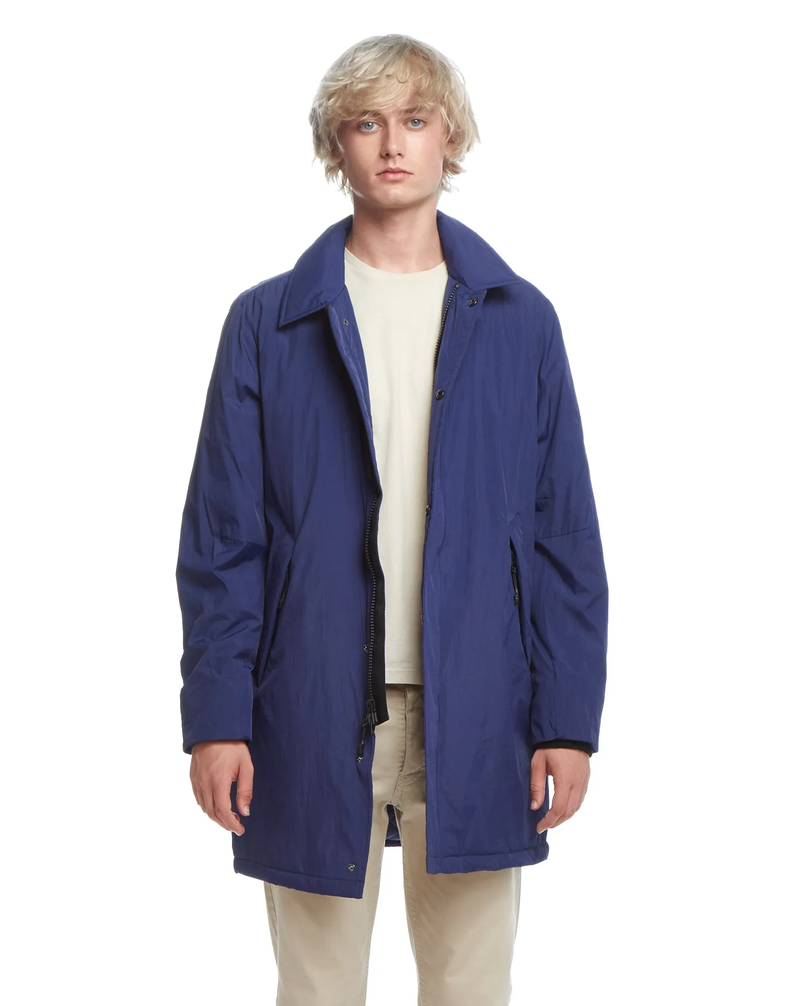 Unisex Car Coat - Navy sold by The Very Warm product image thumbnail 3