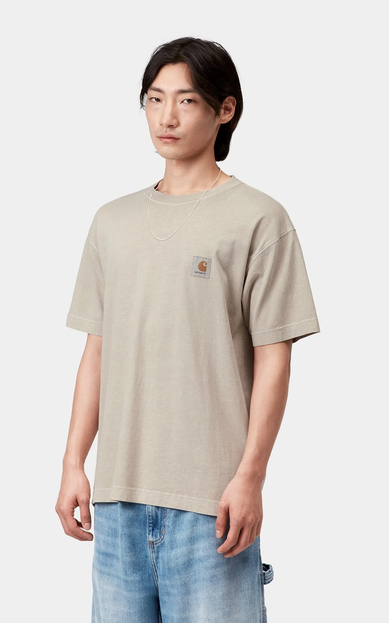 Carhartt WIP S/S Vista T-Shirt Garment Dyed Fleur De Sel sold by Cultizm product image thumbnail 3