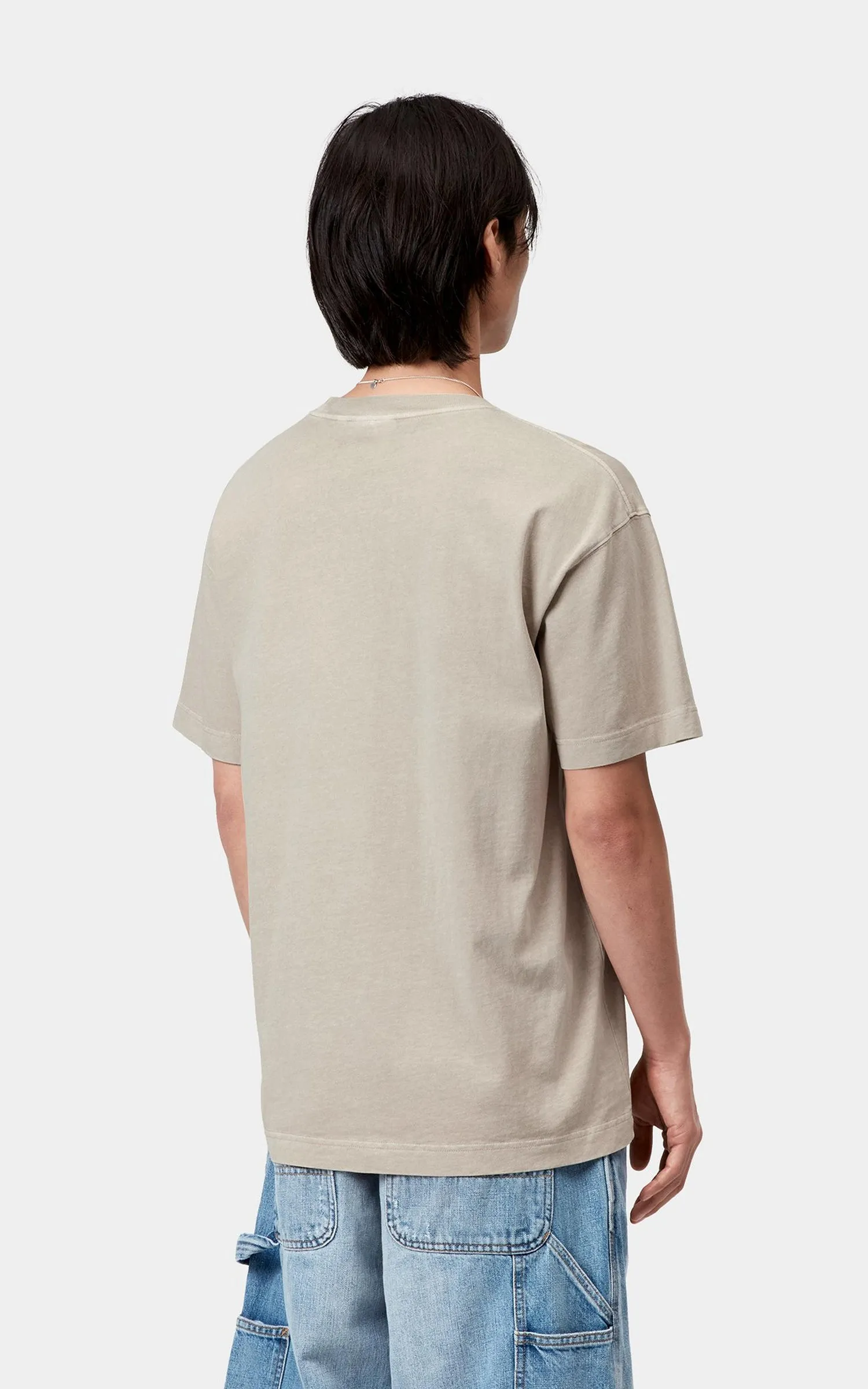 Carhartt WIP S/S Vista T-Shirt Garment Dyed Fleur De Sel sold by Cultizm product image thumbnail 4