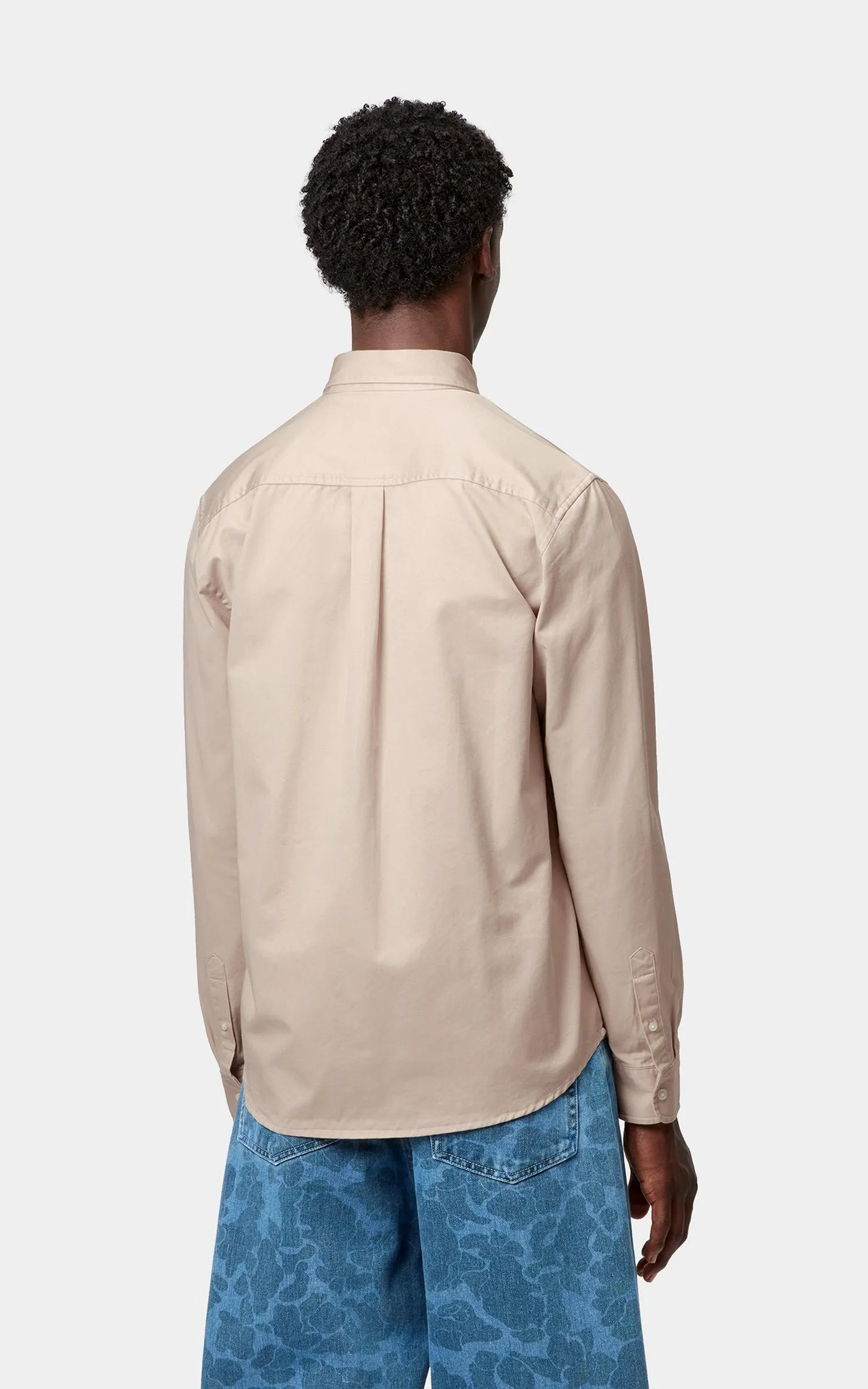 Carhartt WIP L/S Madison Shirt Fleur De Sel/Wax sold by Cultizm product image thumbnail 3