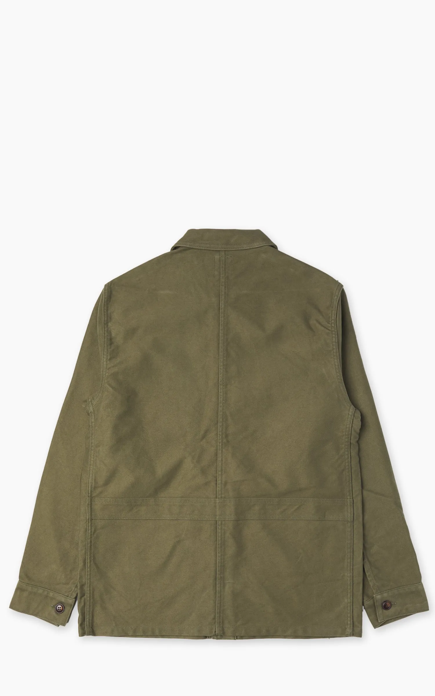 FOB Factory F2373 Moleskin French Work Jacket Olive sold by Cultizm product image thumbnail 3
