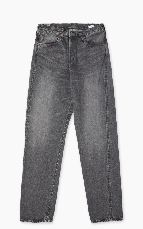 FOB Factory F153 Selvedge Denim Tapered 5P Used Wash Black sold by Cultizm