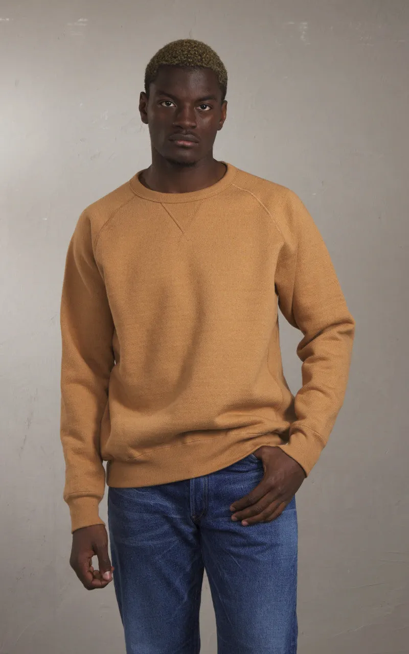 Wonder Looper Pullover Crewneck Double Heavyweight French Terry Foxfibre® Coyote 80 sold by Cultizm product image thumbnail 2