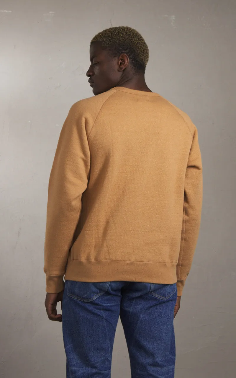 Wonder Looper Pullover Crewneck Double Heavyweight French Terry Foxfibre® Coyote 80 sold by Cultizm product image thumbnail 5