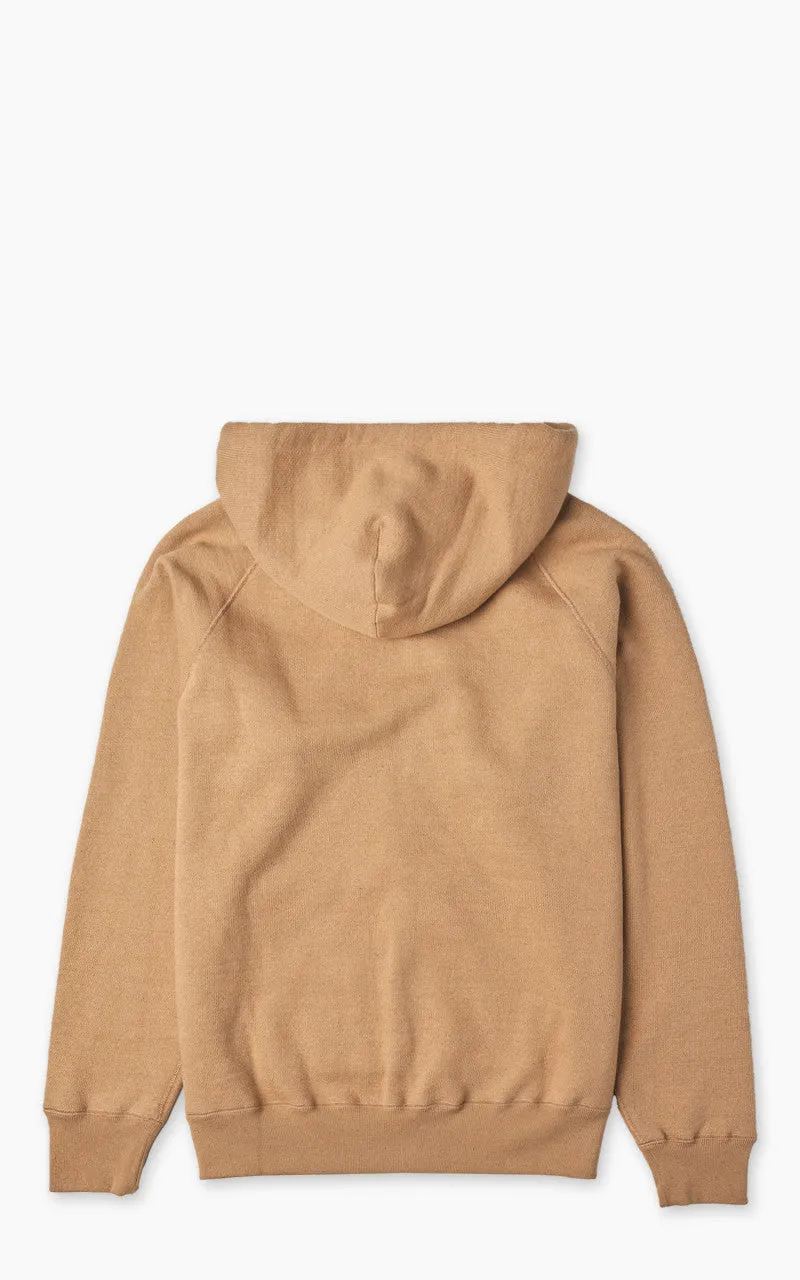 Wonder Looper Zip Hoodie Foxfibre® Double Heavyweight French Terry Coyote 80 sold by Cultizm product image thumbnail 3