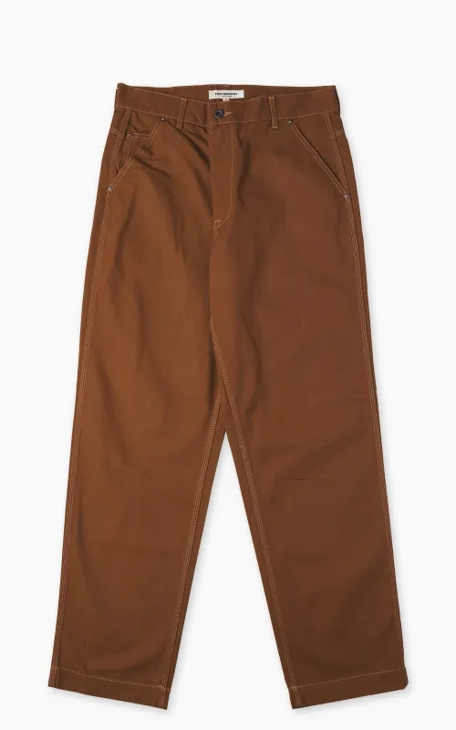 FOB Factory F0530 Cotton Duck Work Pants Brown sold by Cultizm