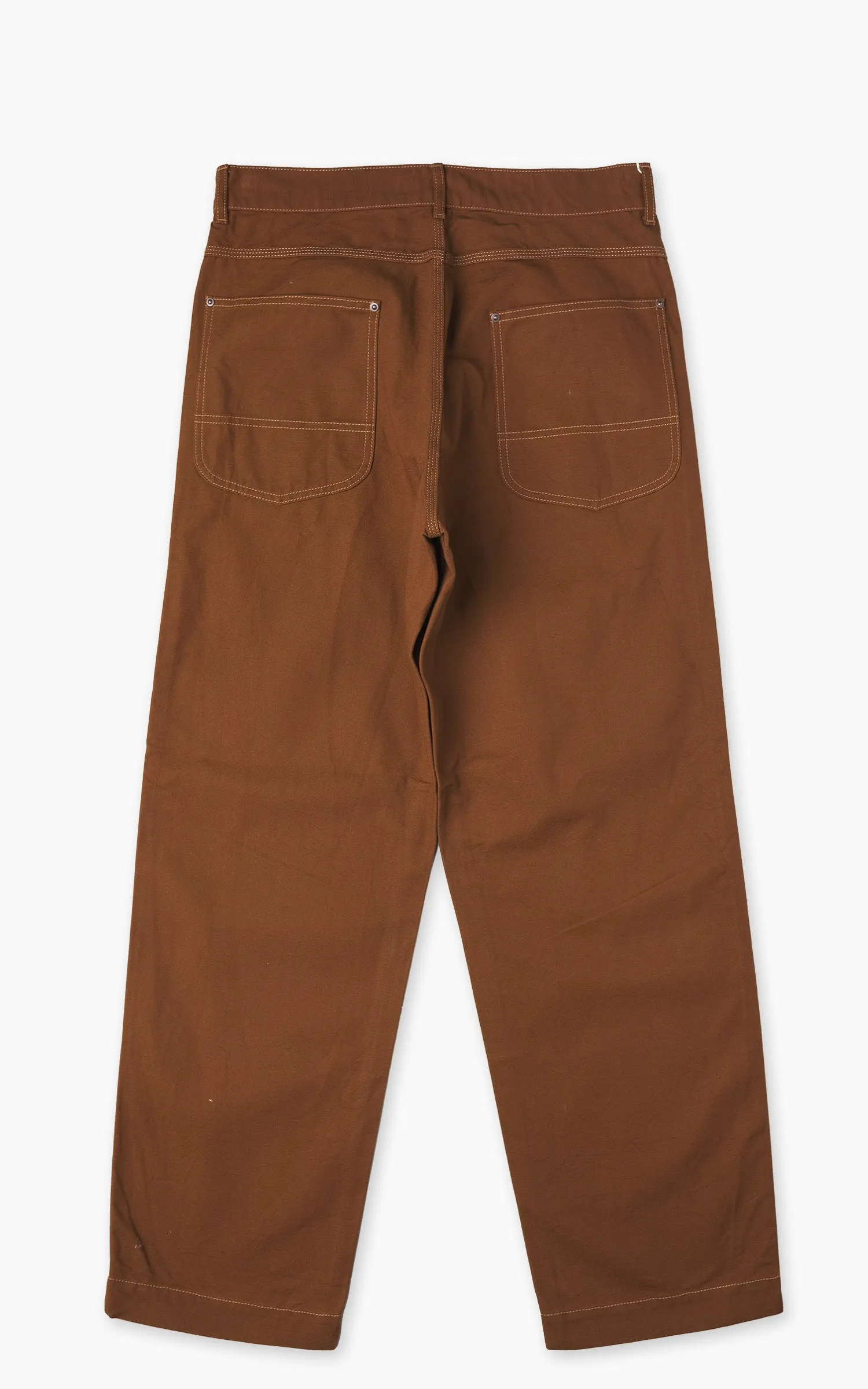 FOB Factory F0530 Cotton Duck Work Pants Brown sold by Cultizm product image thumbnail 3