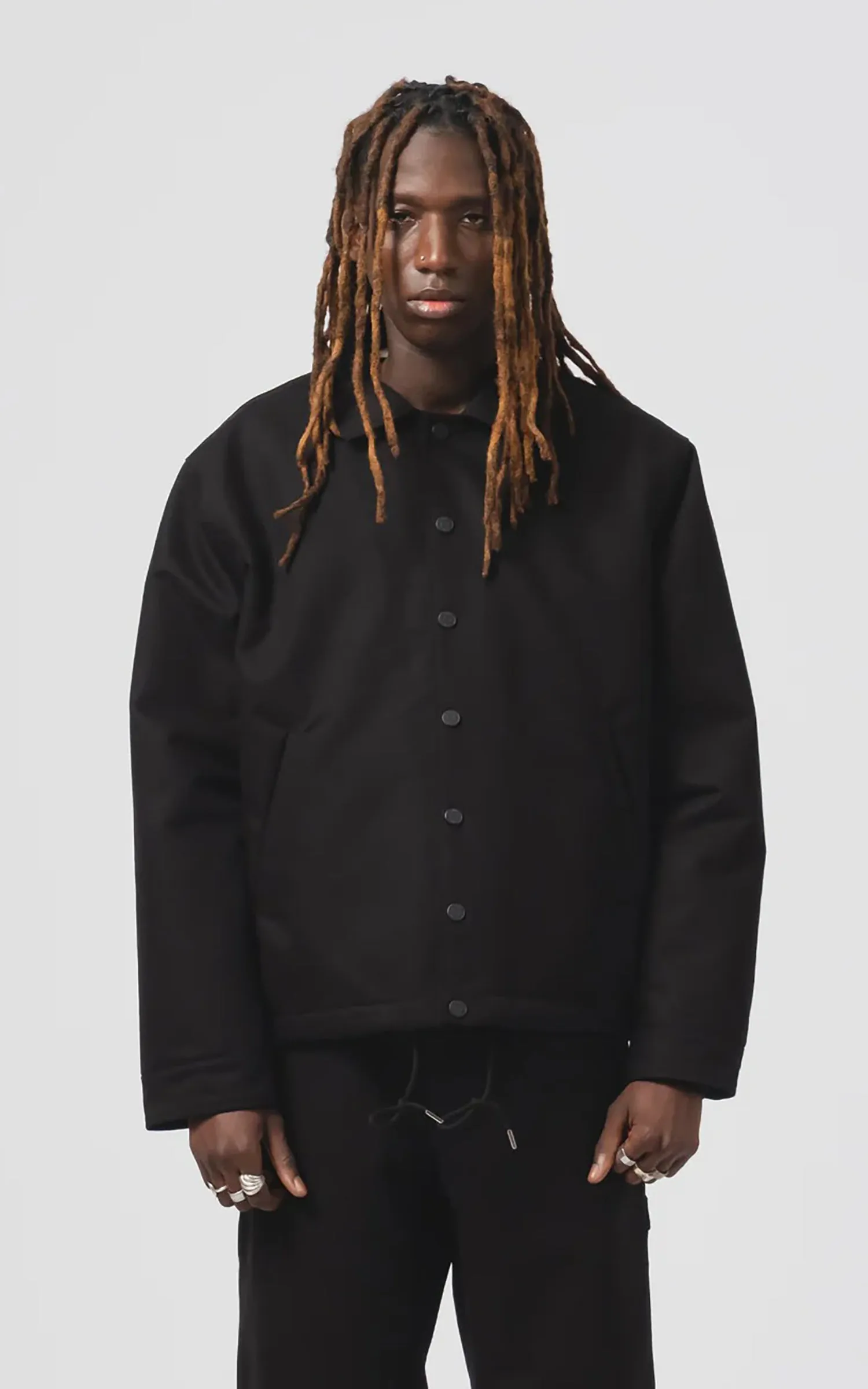 Eat Dust Dago Jacket Nebraska Cotton Black sold by Cultizm product image thumbnail 2
