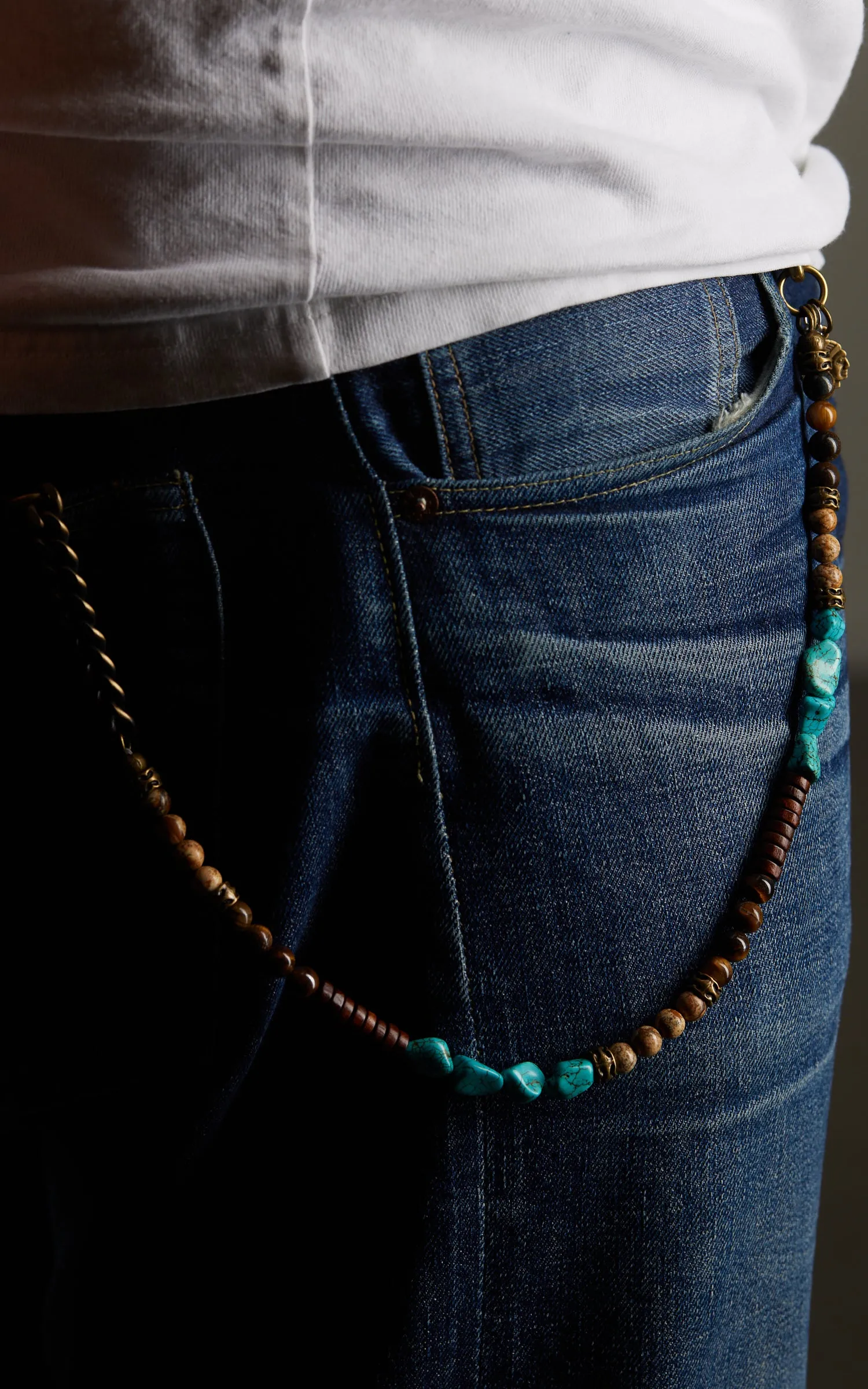 XXL Hardwear Beaded Wallet Chain "CC23/4" sold by Cultizm product image thumbnail 4
