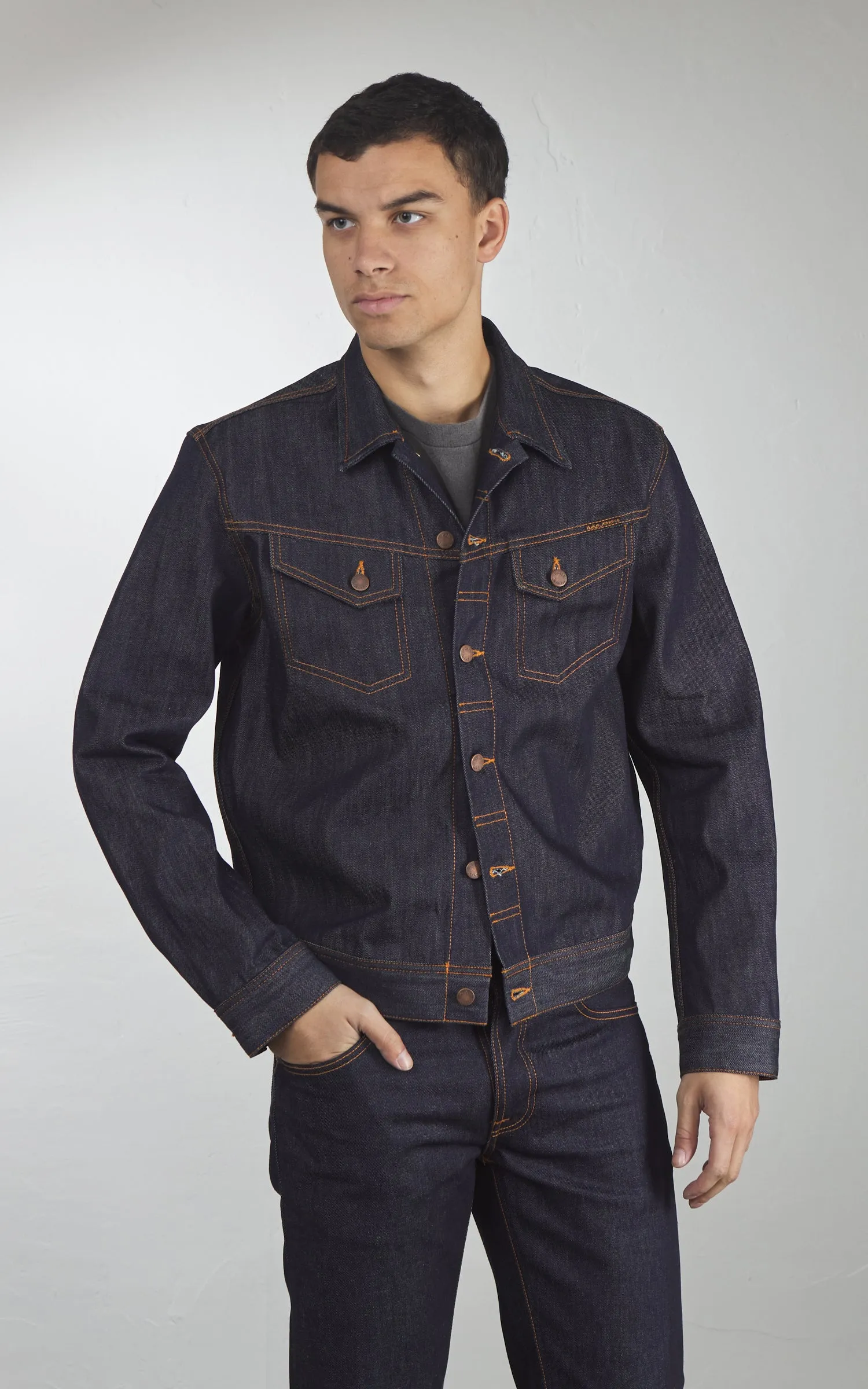 Nudie Jeans Conny Denim Jacket Sunburns sold by Cultizm product image thumbnail 3