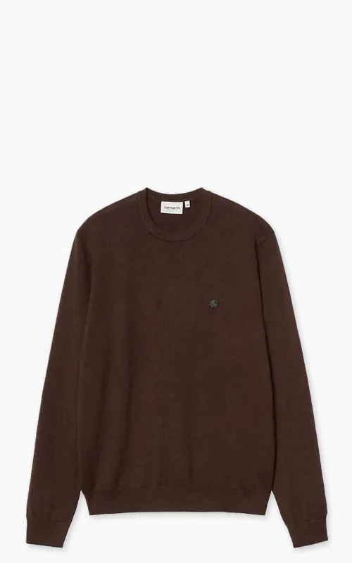 Carhartt WIP Madison Sweater Palisander/Black made by Carhartt WIP