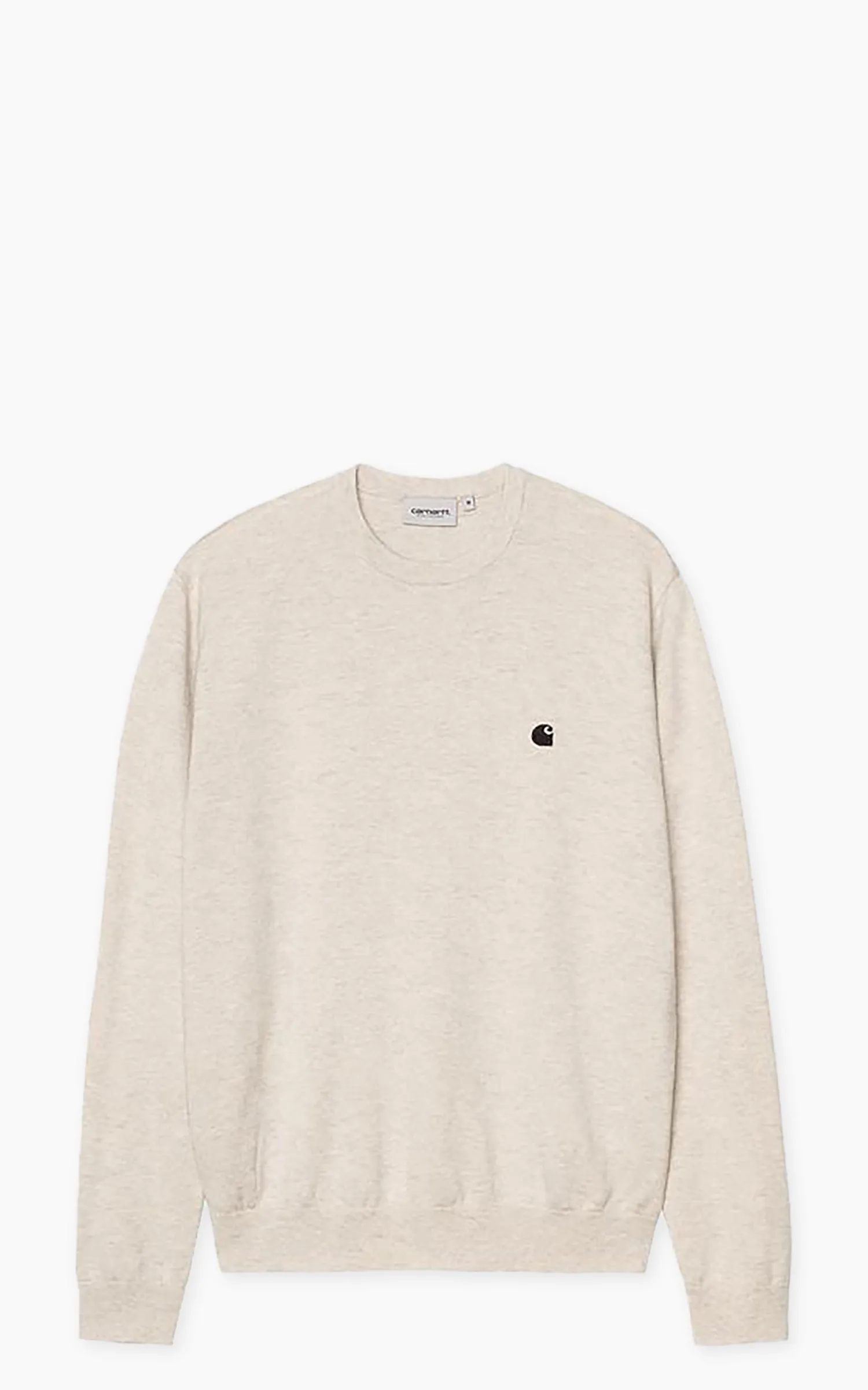 Carhartt WIP Madison Sweater Fleur De Sel/Black sold by Cultizm