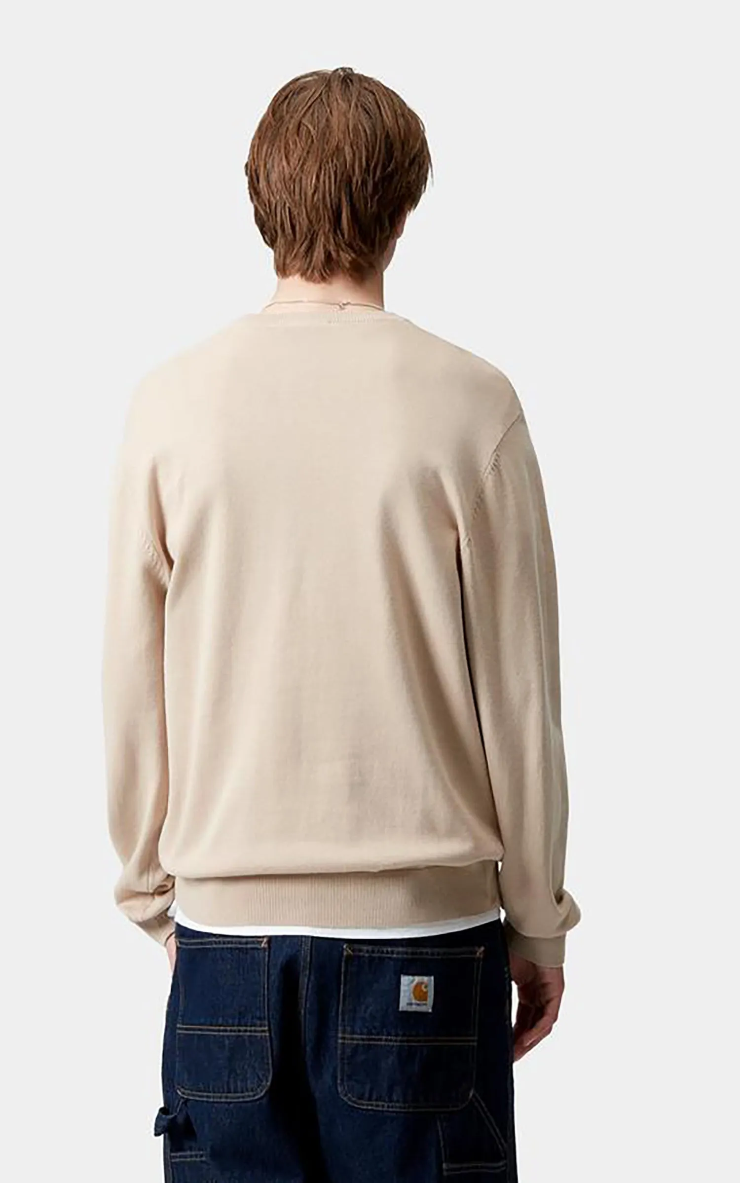 Carhartt WIP Madison Sweater Fleur De Sel/Black sold by Cultizm product image thumbnail 4