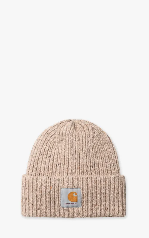 Carhartt WIP Anglistic Beanie Speckled Fleur De Sel sold by Cultizm